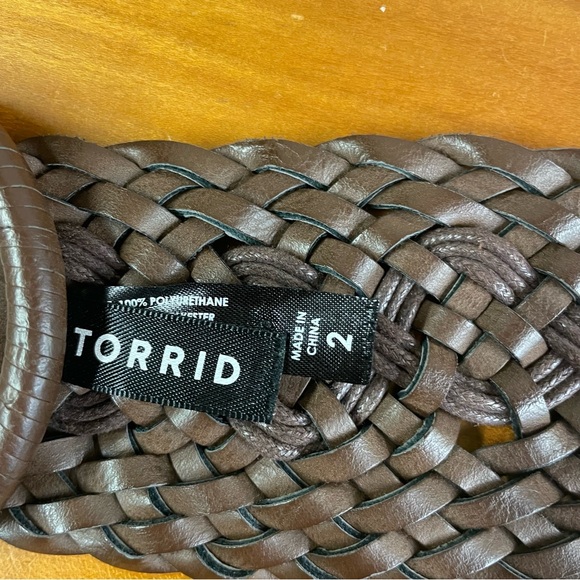 Torrid wide braided and elastic belt 2 - Picture 6 of 9